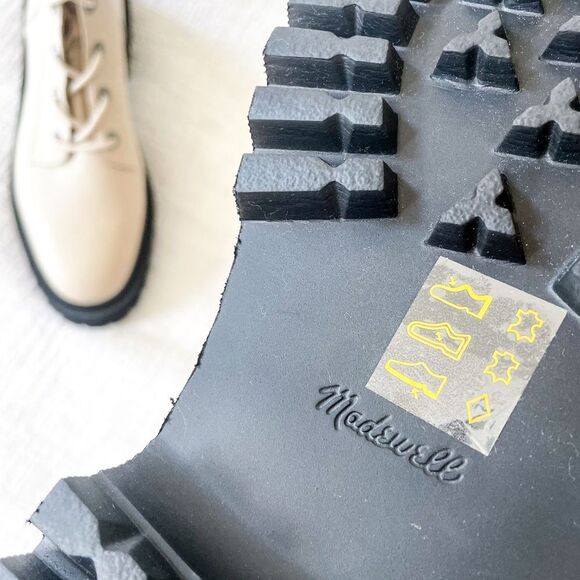 Madewell leather lace-up boots. - Picture 14 of 15